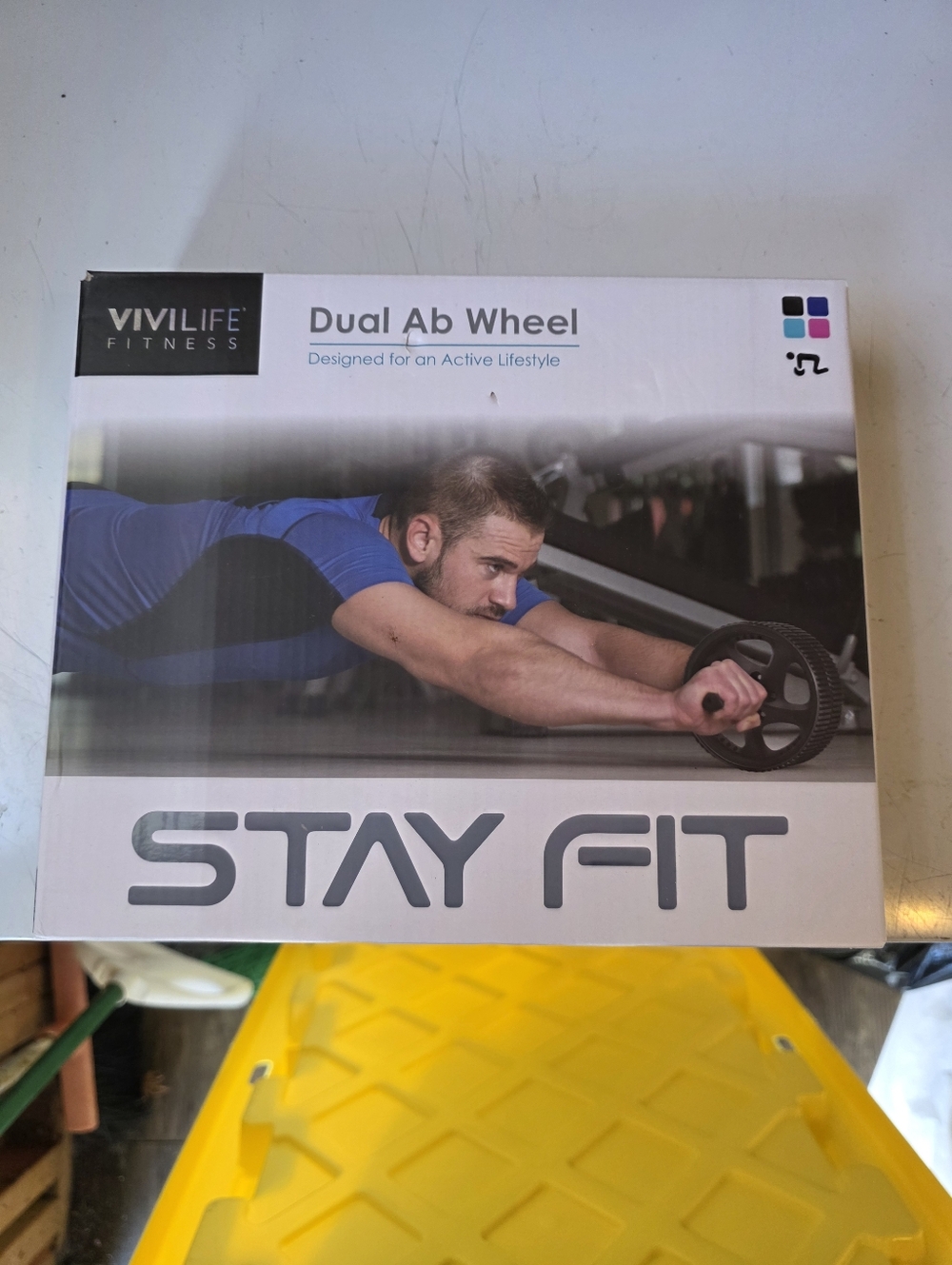 VIVILIFE Fitness Dual Ab Wheel